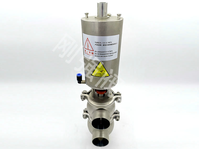 衛(wèi)生級氣動換向閥02